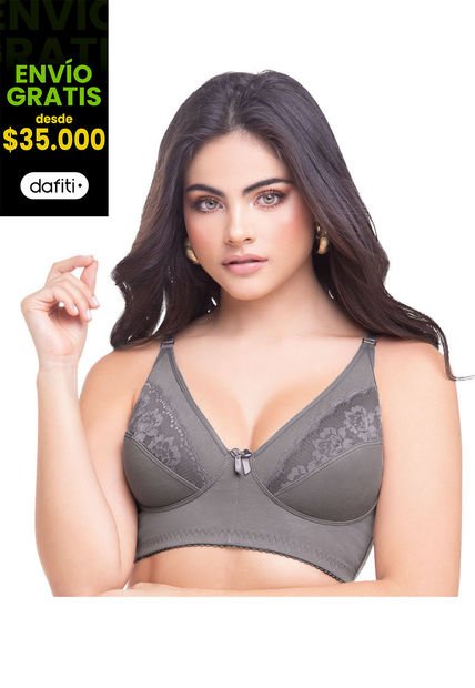 Brasier Adulto Femenino Taupe FI