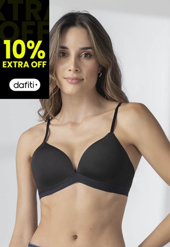 Brasier Mujer Negro FI 77787 Formas Intimas