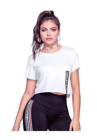 Camiseta Adulto Femenino Blanco FI Formas Intimas