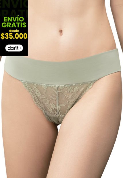 Tanga Para Mujer Verde Oliva FI