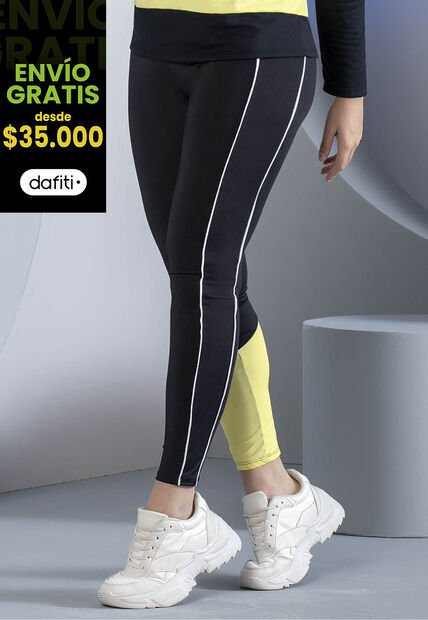 Legging Mujer Negro FI 9597