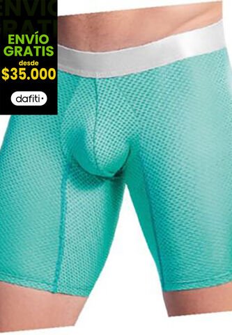 Bóxer Adulto Para Hombre FI -Verde Jade Formas Intimas