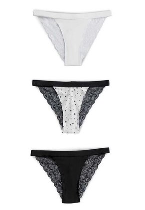 Brasilera Paq X3 Mujer Multicolor FI 100520