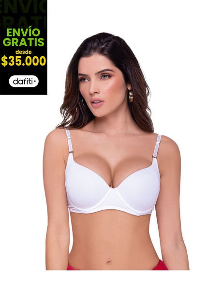 Brasier Adulto Femenino Blanco FI