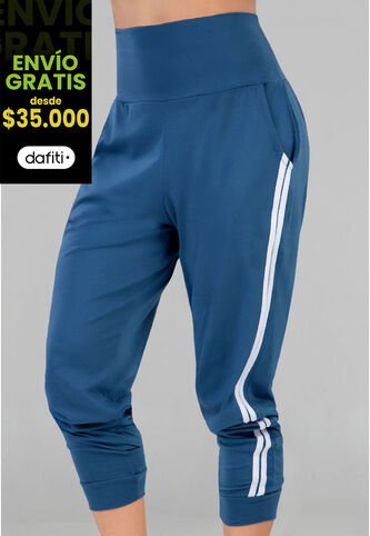 Pantalón Sudadera Mujer Azul Petroleo Oscuro FI 77685 Formas Intimas