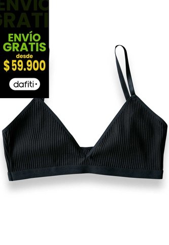 Top Mujer Negro FI 1628 Formas Intimas
