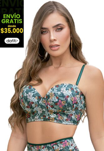 Bustier Adulto Estampado Fi 88769 Formas Intimas