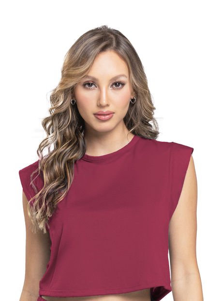 Camiseta Mujer Rojo Fi 100893