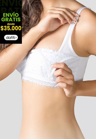 Brasier Mujer Blanco Fi 110773 Formas Intimas