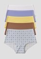 Cachetero Paq X5 Mujer Multicolor Fi 111889 de Formas Intimas
