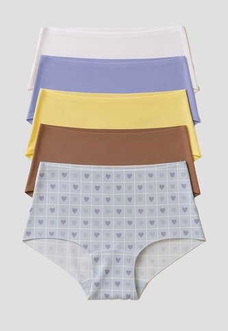Cachetero Paq X5 Mujer Multicolor Fi 111889 Formas Intimas