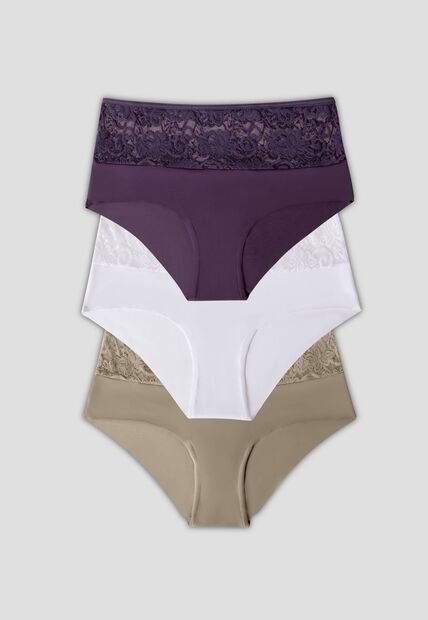 Cachetero Paq X3 Mujer Multicolor Fi 101856