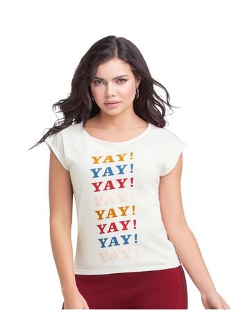 Camisa Pijama Para Mujer Marfil FI Formas Intimas