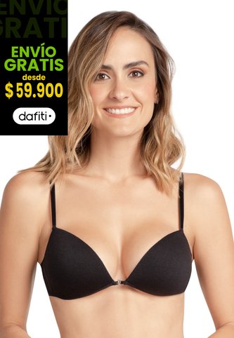 Brasier Mujer Negro FI 83026 Formas Intimas