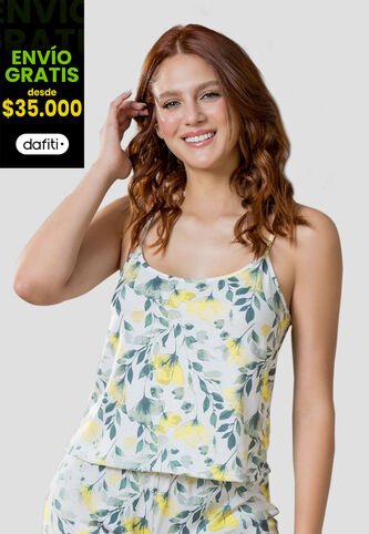 Camiseta Mujer Estampado Fi 105934 Formas Intimas