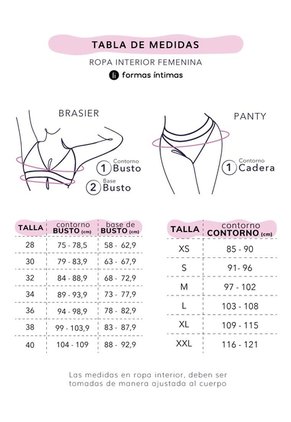 Brasier Rosado FI 71702