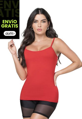 Camisilla Interior Mujer Rojo FI 3248 Formas Intimas