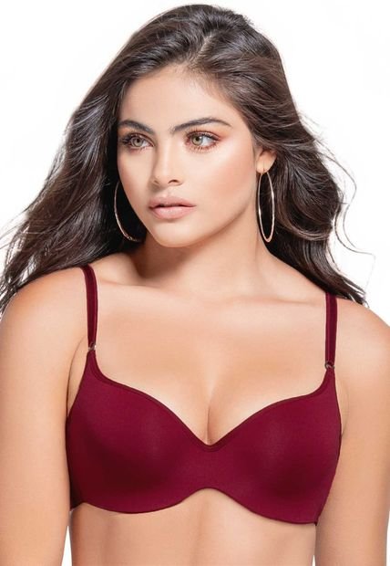 Brasier Mujer Vinotinto FI 68884