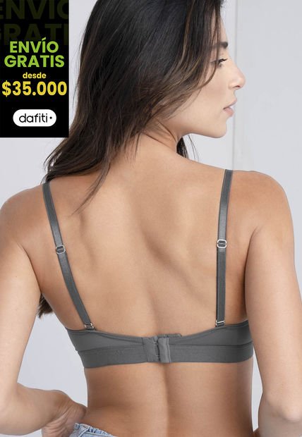 Brasier Mujer Gris Medio FI 77787