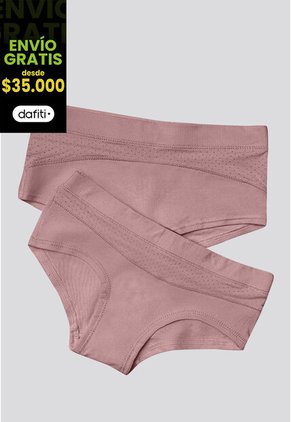 Cachetero Paq X2 Infantil Palo De Rosa Oscuro FI 7680