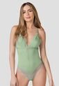 Body Mujer Verde FI 100831 de Formas Intimas