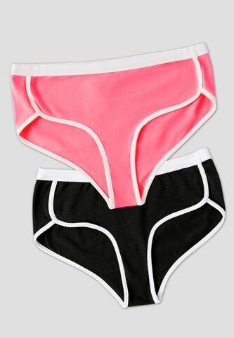 Cachetero Paq X2 Mujer Multicolor Fi 104689 Formas Intimas