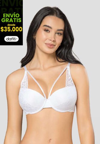 Brasier Mujer Blanco Fi 112108 Formas Intimas