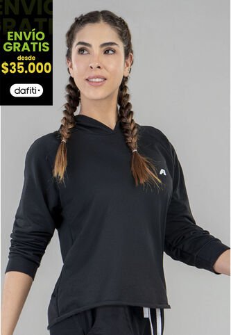 Buzo Mujer Negro FI 89858 Formas Intimas