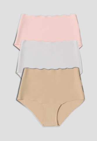 Cachetero Paq X3 Mujer Rosa FI 5534 Formas Intimas