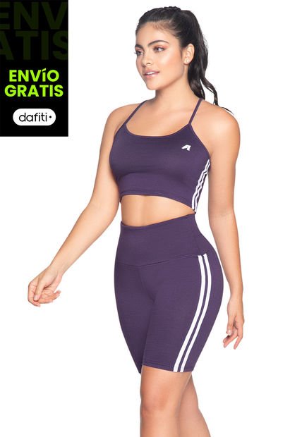 Conjunto Mujer Morado FI 96159