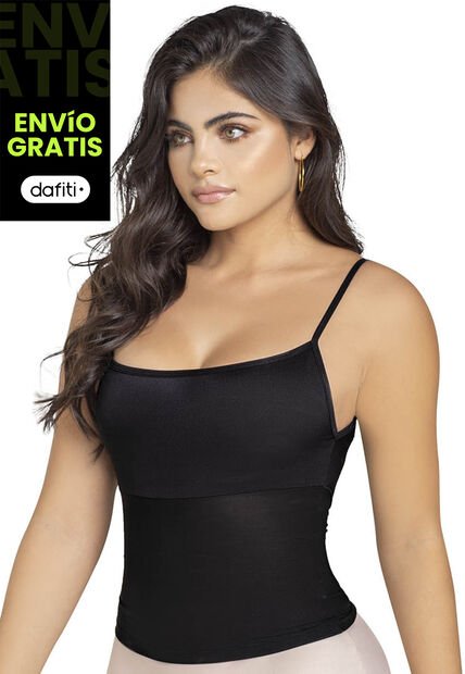 Camisilla Interior Mujer Negro FI 92486