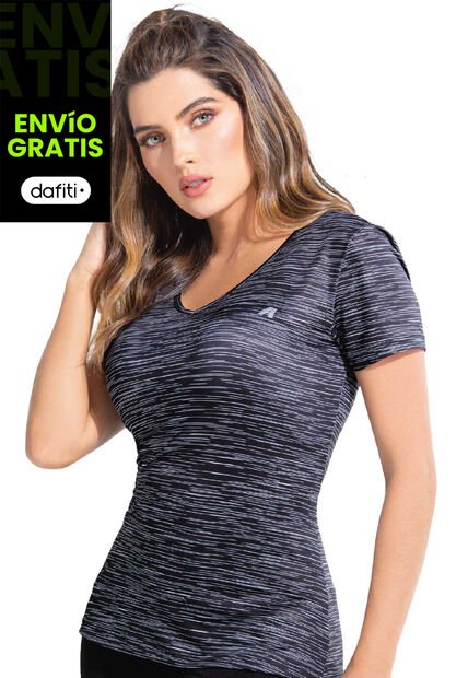 Camiseta Mujer Negro FI 77687