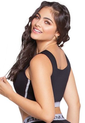 Top Mujer Negro FI 88598