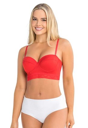 Bustier Mujer Rojo FI 1452