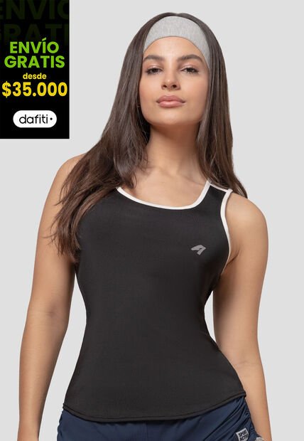 Camisilla Mujer Negro Fi 105931