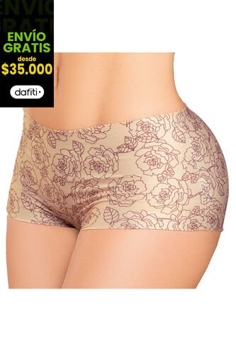 Cachetero Paq X4 Para Mujer Multicolor FI Formas Intimas