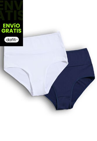 Cachetero Paq X2 Mujer Multicolor FI 1619 Formas Intimas