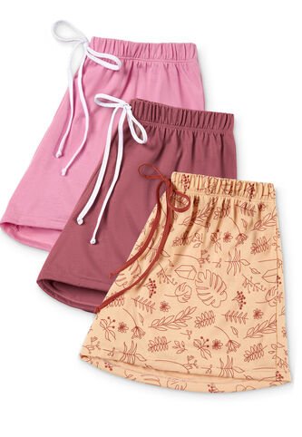 Short Paq X3 Mujer Multicolor FI 89799 Formas Intimas