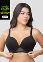 Brasier Mujer Negro Fi 103874 de Formas Intimas