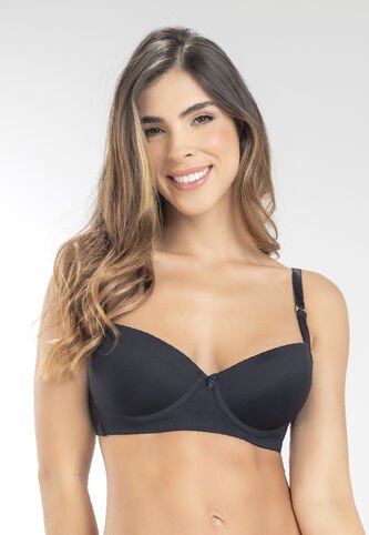 Brasier Mujer Negro FI 96477 Formas Intimas