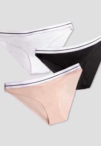 Cachetero Paq X3 Mujer Multicolor Fi 114761 Formas Intimas