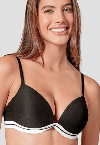 Brasier Mujer Negro Fi 114753 Formas Intimas
