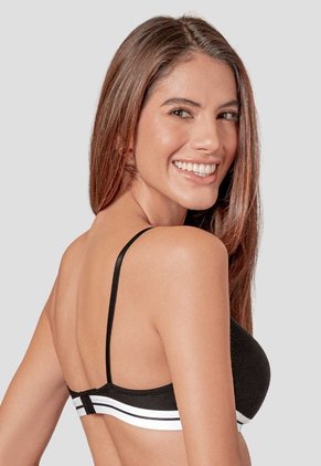 Brasier Mujer Negro Fi 114753