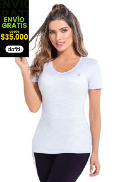 Camiseta Mujer Blanco FI 77687