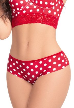 Cachetero Para Mujer EstaMPado Rojo FI