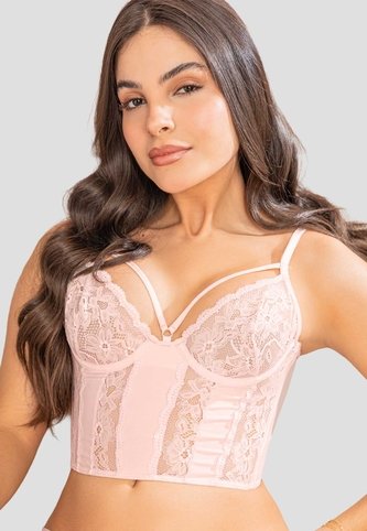 Corset Mujer Rosa Fi 112783 Formas Intimas
