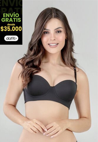 Brasier Mujer Negro FI 96475 Formas Intimas