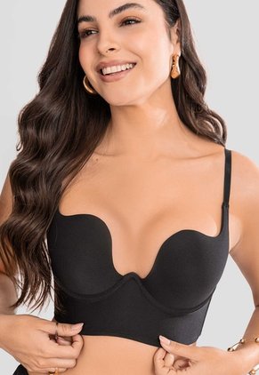 Bustier Mujer Negro Fi 115319