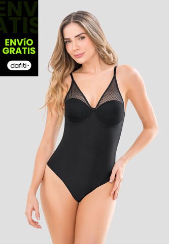 Body Mujer Negro Fi 109420 Formas Intimas