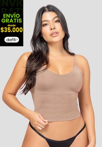 Camisilla Mujer Mocca Fi 107105 Formas Intimas